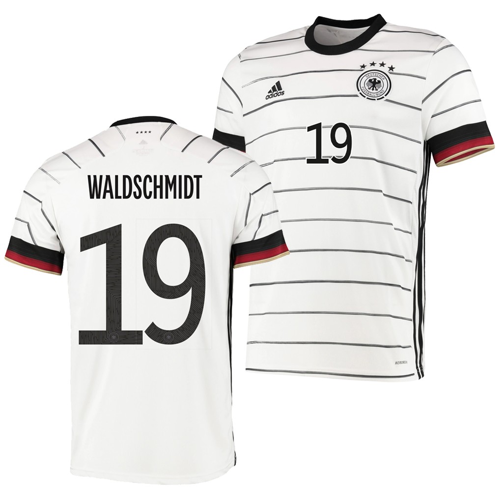 2020 EURO Germany Home Kit Soccer Jersey Luca Waldschmidt 19